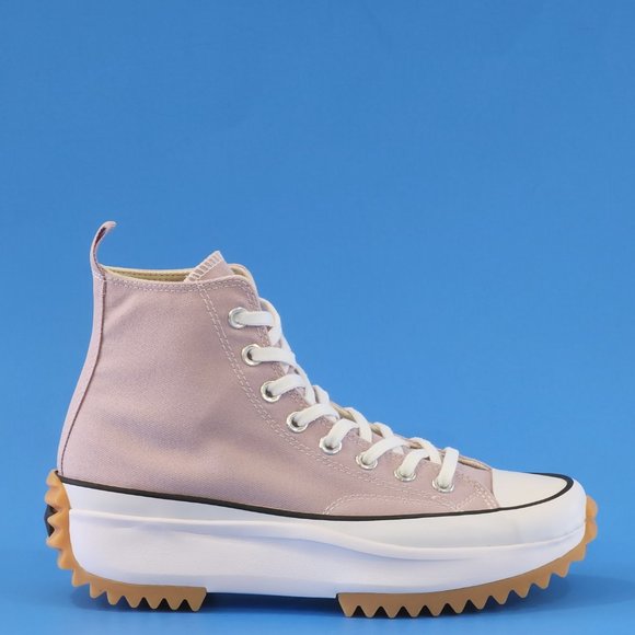 Converse Run Star Hike Hi 'Himalayan Salt' Pink Platform Sneakers 171668C NWT - Picture 2 of 6